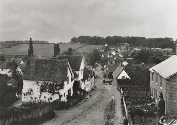 View from The Church Steps mid 1890s