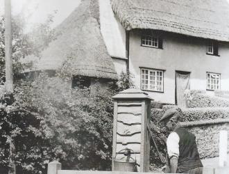 Alfred Smith at The Pump 1940s