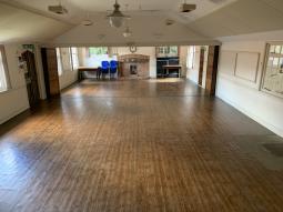 Village Hall Main Hall looking from the stage